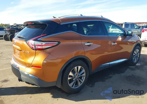 2016 Nissan Murano Sl из США, поврежденный, VIN 5N1AZ2MH3GN100804